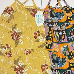 Patagonia Pataloha Bundle of 2 Girls Dresses - 100%Organic Cotton XS